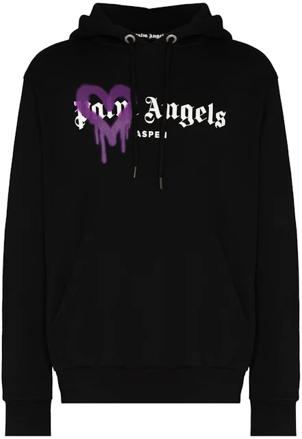 London sprayed-logo hoodie