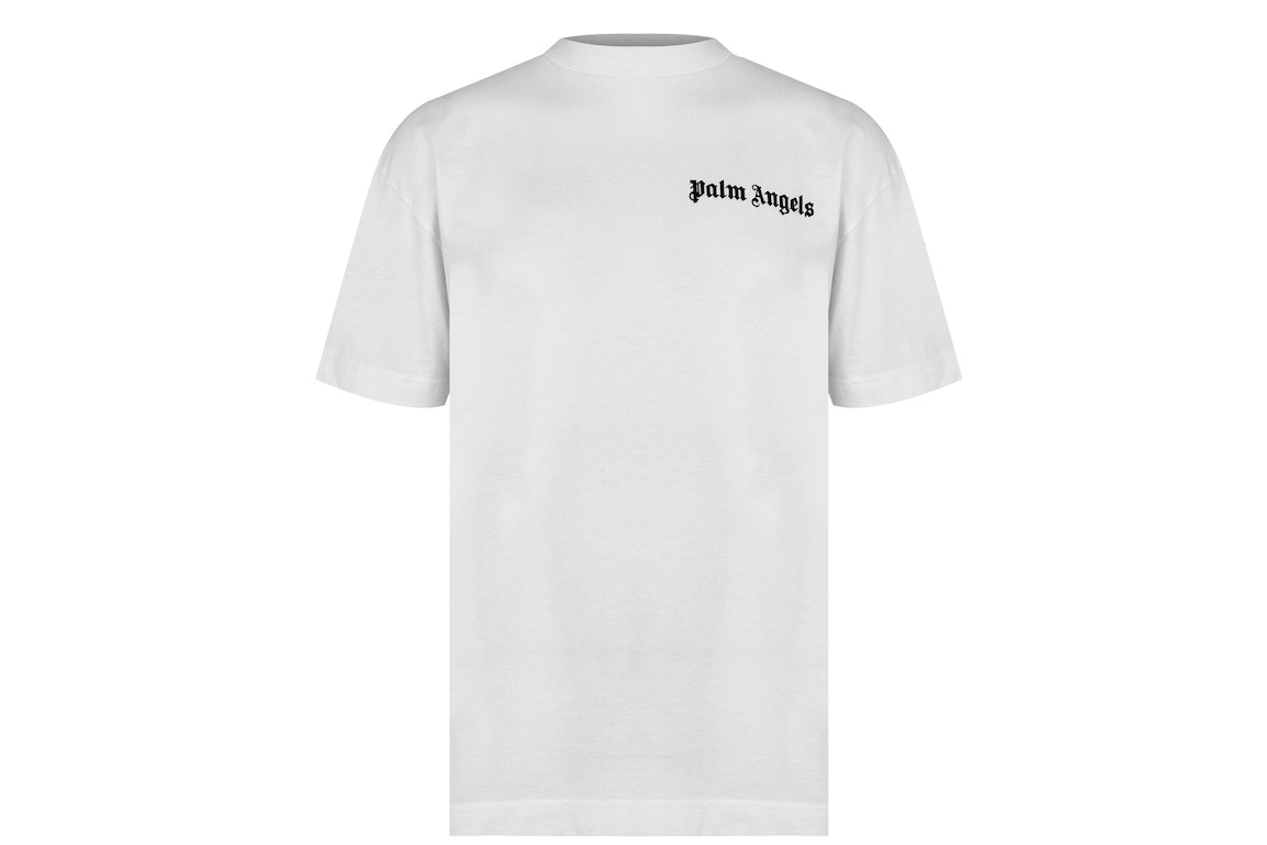 Pre-owned Palm Angels Basic Logo T-shirt White
