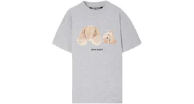 Palm Angels Bear Classic T-Shirt 0860 Melange Grey/Brown