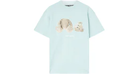 Palm Angels Bear Classic T-shirt Light Blue/Brown