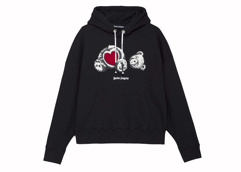 Palm Angels Bear In Love Hoodie Black メンズ - JP