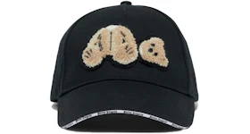 Palm Angels Bear Motif Baseball Cap (SS22) Black