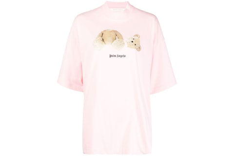 HOT Tuta Palm Angels Nera E Rosa Maglietta Palm Angels Nera E