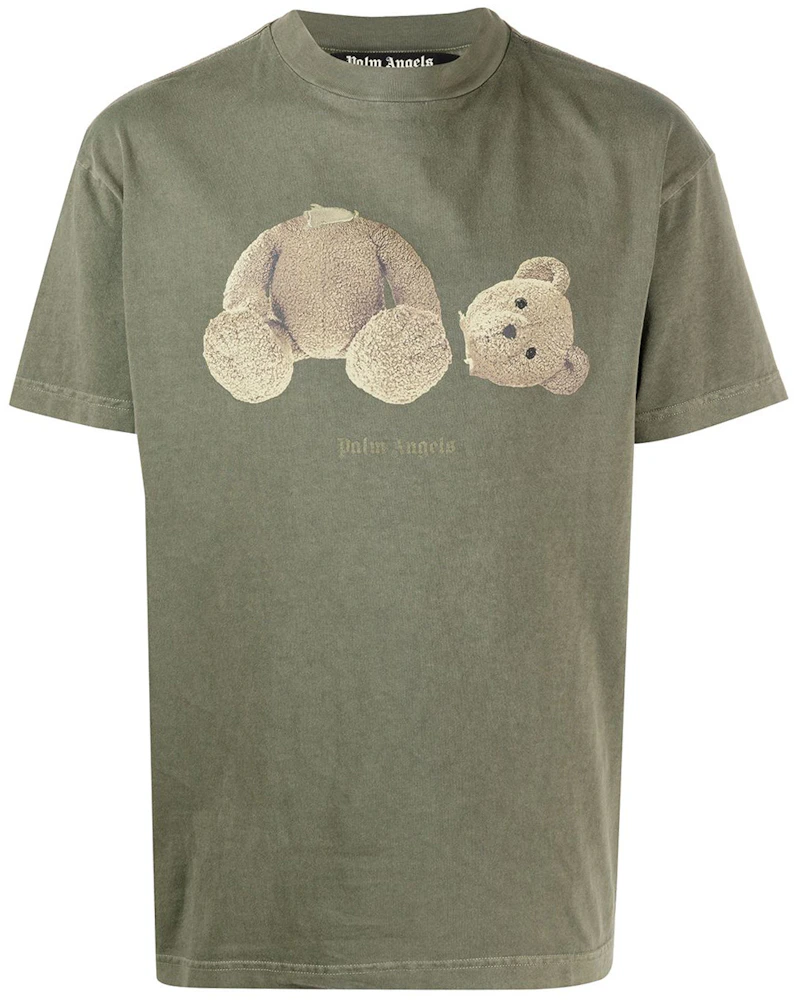Palm Angels Teddy Bear T-shirt Grey