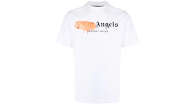 Palm Angels Beverly Hills Sprayed Logo T-shirt White