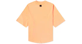Palm Angels Blurred Logo Oversized T-Shirt Orange Fluo Black