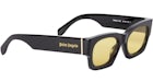 Palm Angels Bodie Sunglasses Black Yellow Bodie Black (PERI089F24PLA0011018)
