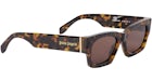 Palm Angels Bodie Sunglasses Havana Brown Bodie Havana (PERI089F24PLA0016064)