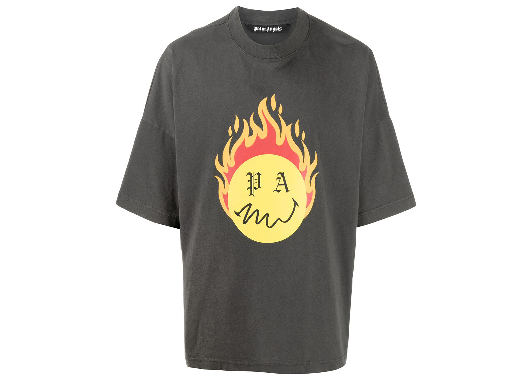 Palm Angels Burning Head T-shirt Black
