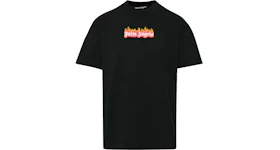 Palm Angels Burning Logo T-shirt Black/Multi