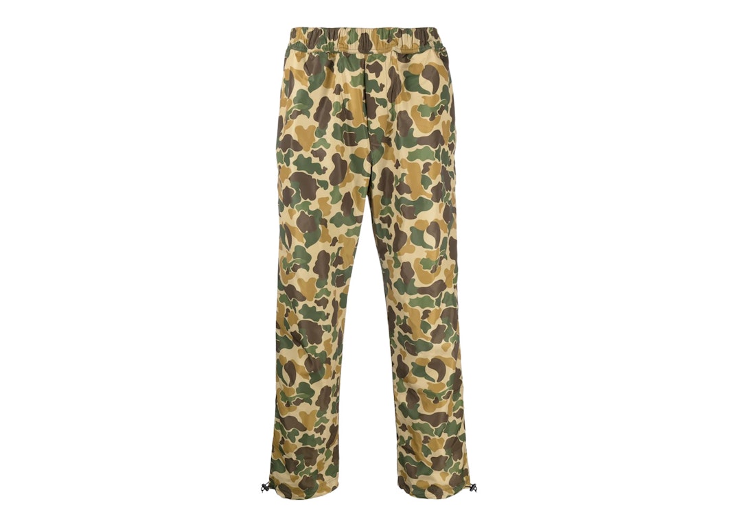 Pre-owned Palm Angels Camouflage Print Track Pant Green/multi