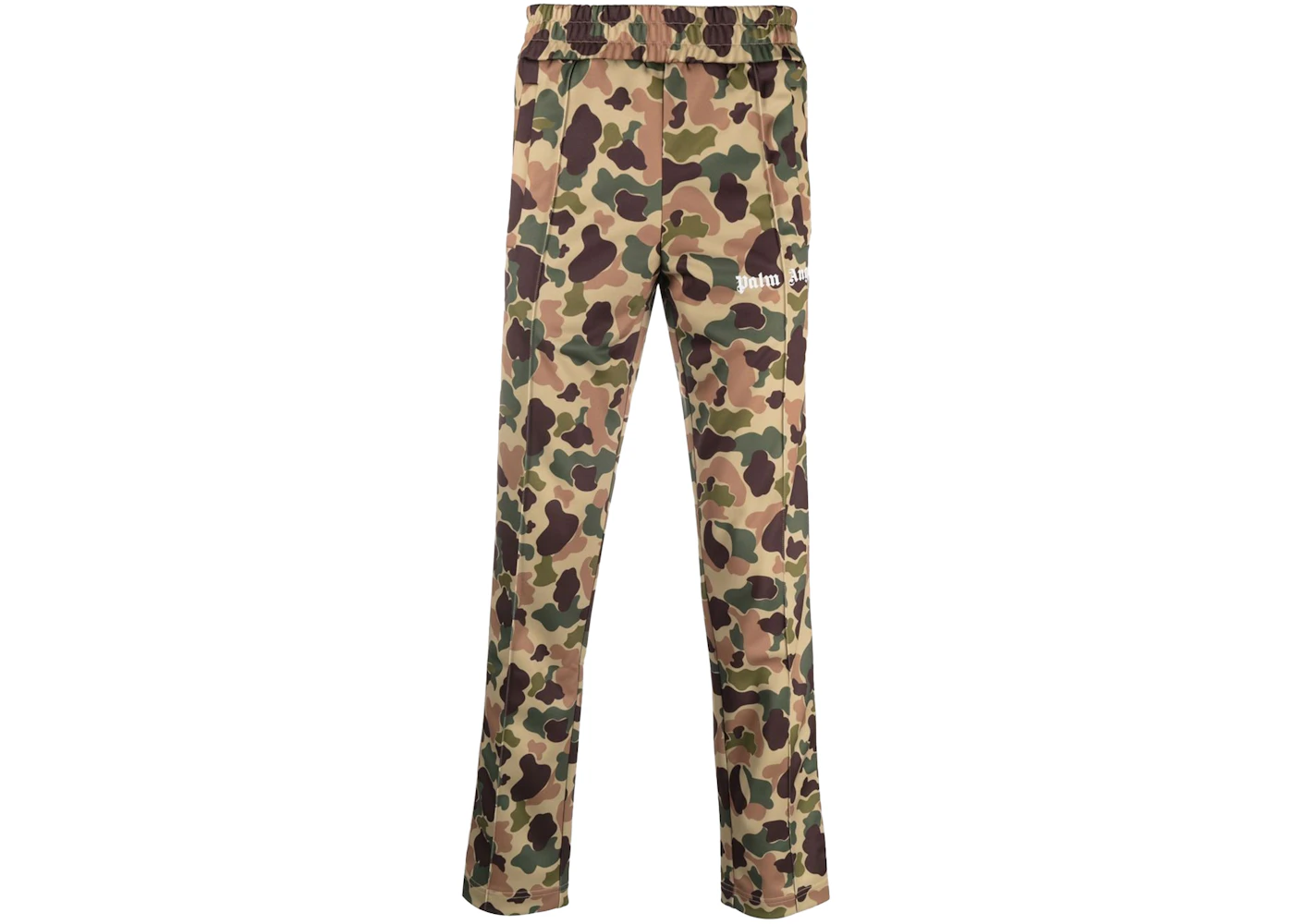 Palm Angels Camouflage Track Pants Brown/Green Men's - FW21 - GB
