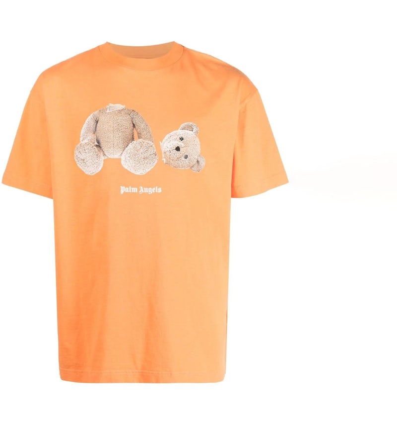 Palm Angels Classic Bear T-shirt Orange Men's SS23 US