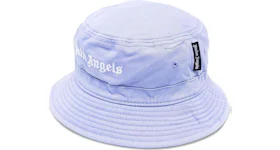 Palm Angels Classic Bucket Hat Lilac/White