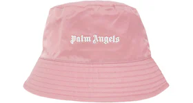 Palm Angels Classic Logo Bucket Hat Pink/White