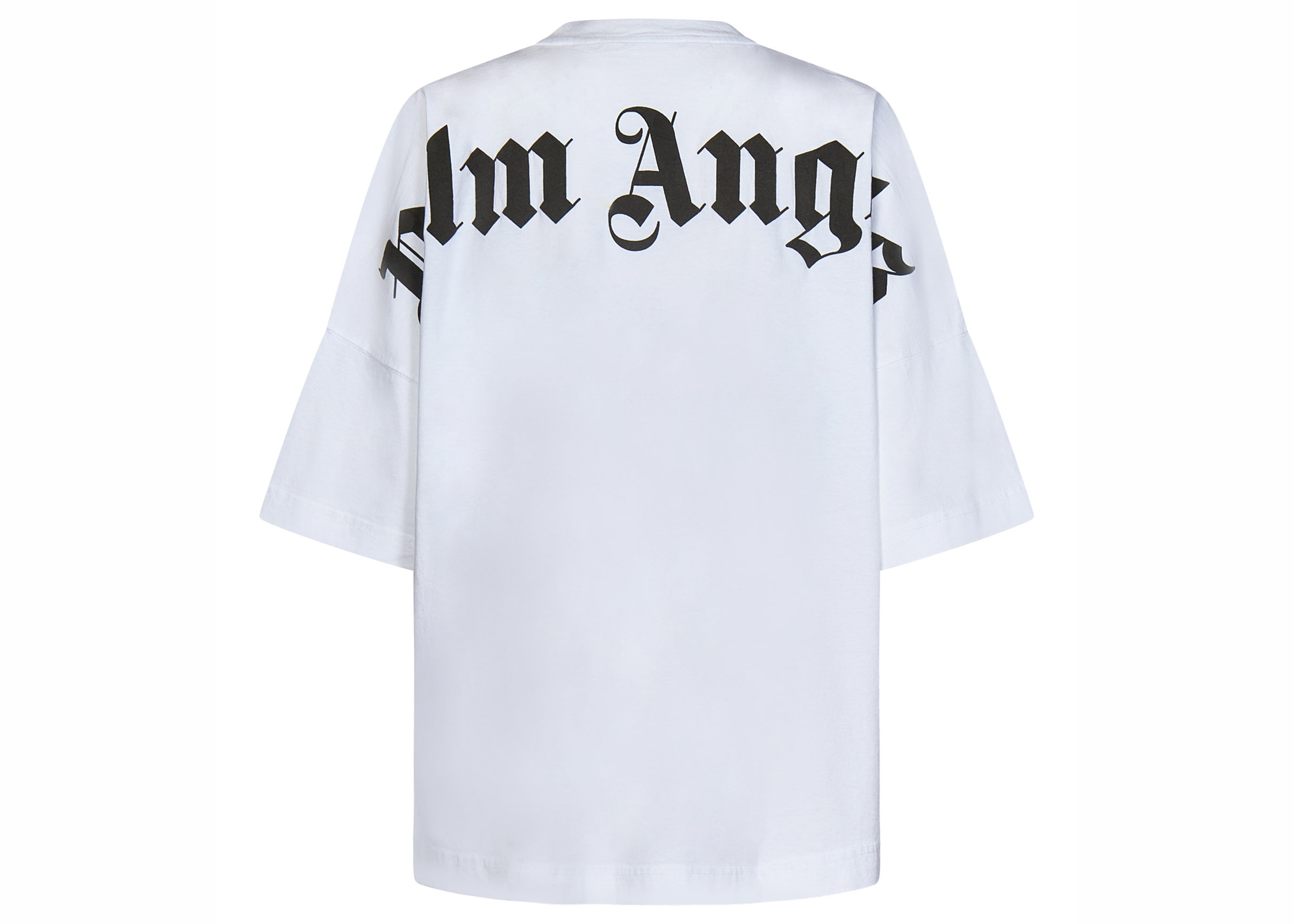 Palm Angels CLASSIC LOGO OVER HOODY BLACK WHITE