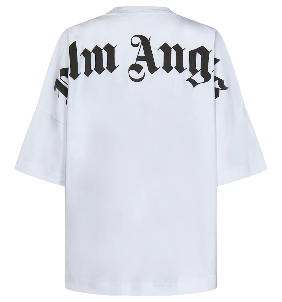 Palm Angels Classic Logo Over S/S T-shirt White/Black - SS23 - US