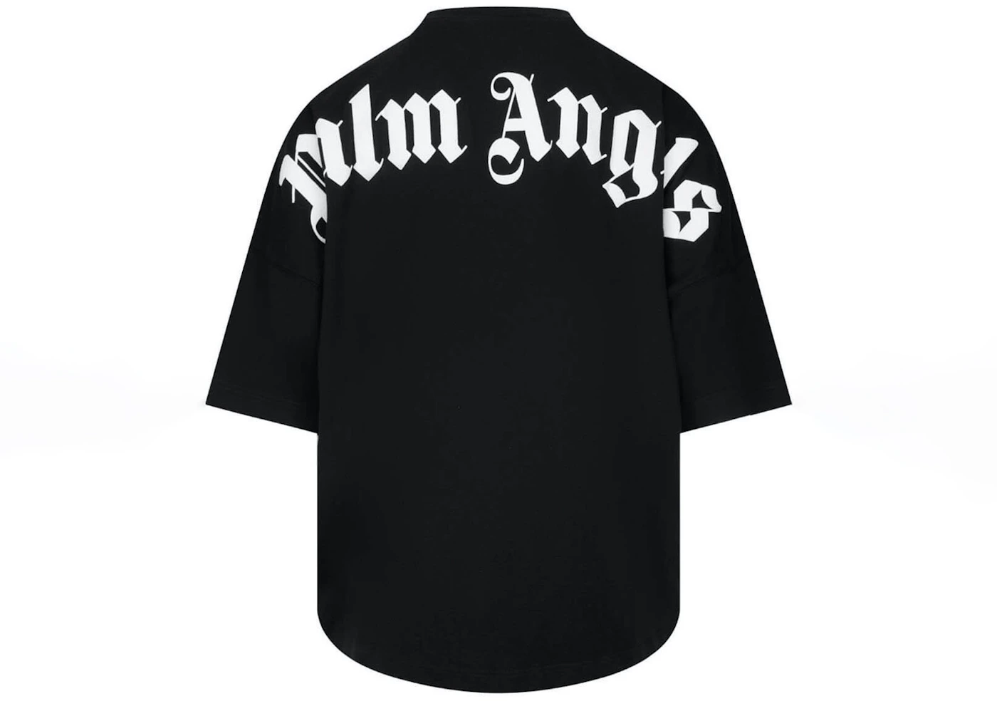 Palm Angels Classic Logo Print T-shirt Black Men's - Permanent ...