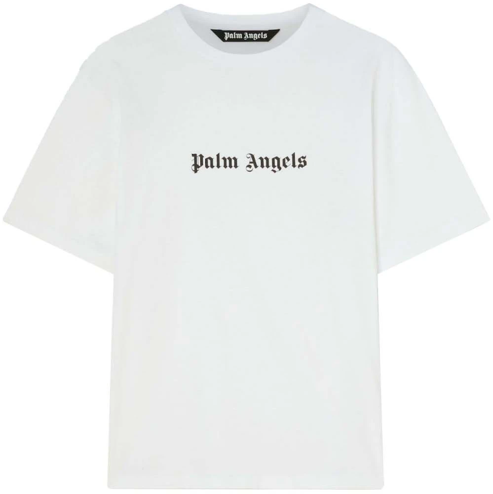 Palm Angels Classic Logo Slim T-shirt White/Black Men's - FW23 - US
