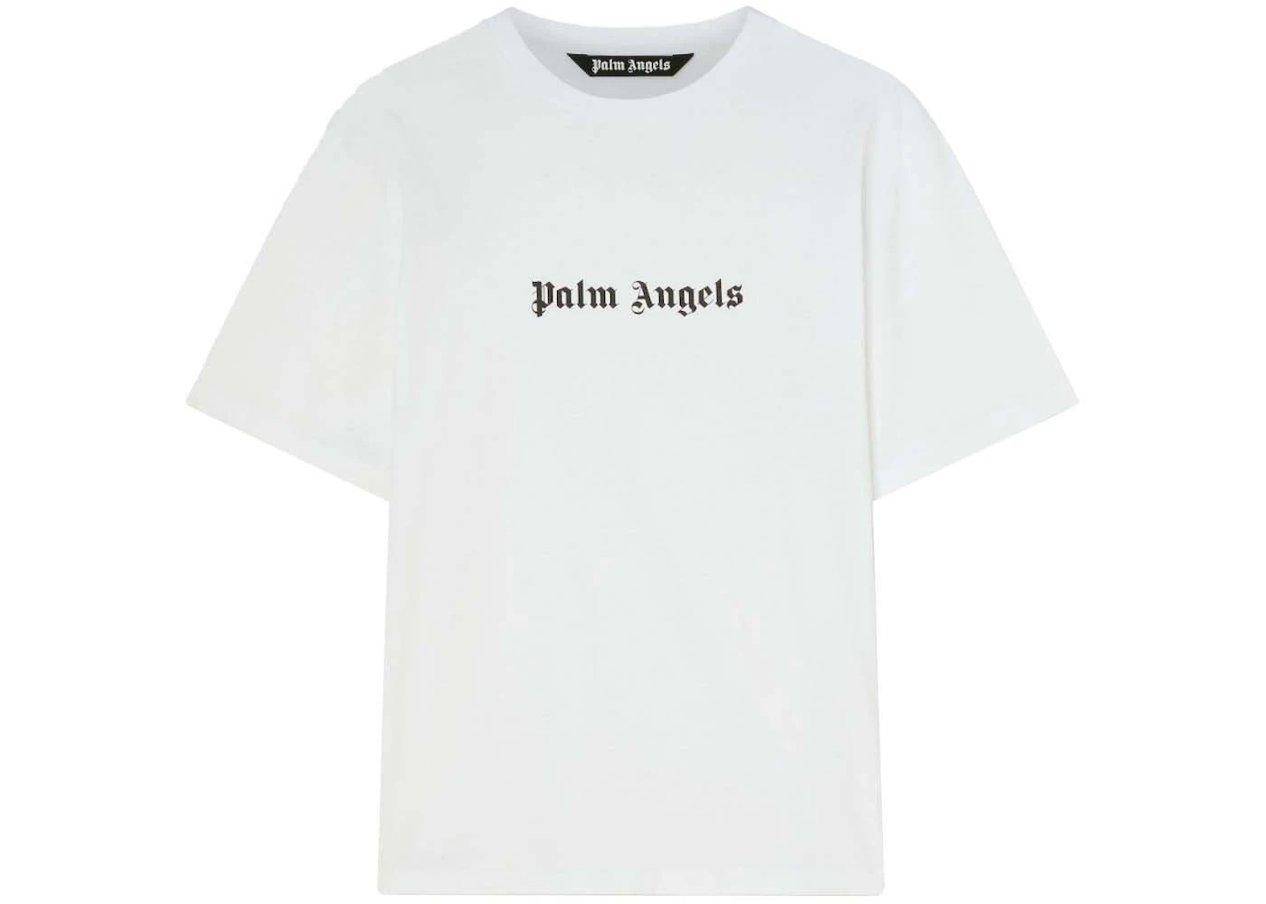 Palm Angels Classic Logo Slim T-shirt White/Black Men's - FW23 - US
