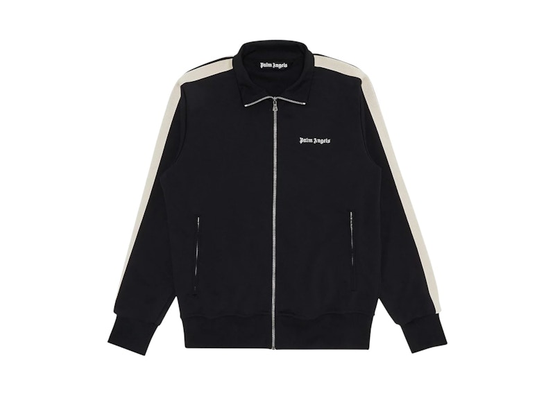 Palm Angels Classic Logo Track Jacket Black/White Men's - SS24 - US