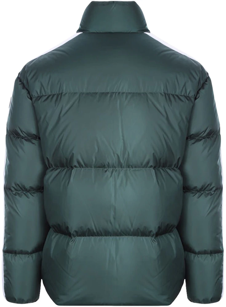 Palm Angels Classic Track Down Jacket Green/White Men's - FW22 - US