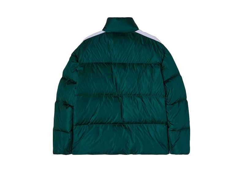 Palm Angels Classic Track Down Jacket Green/White/Black