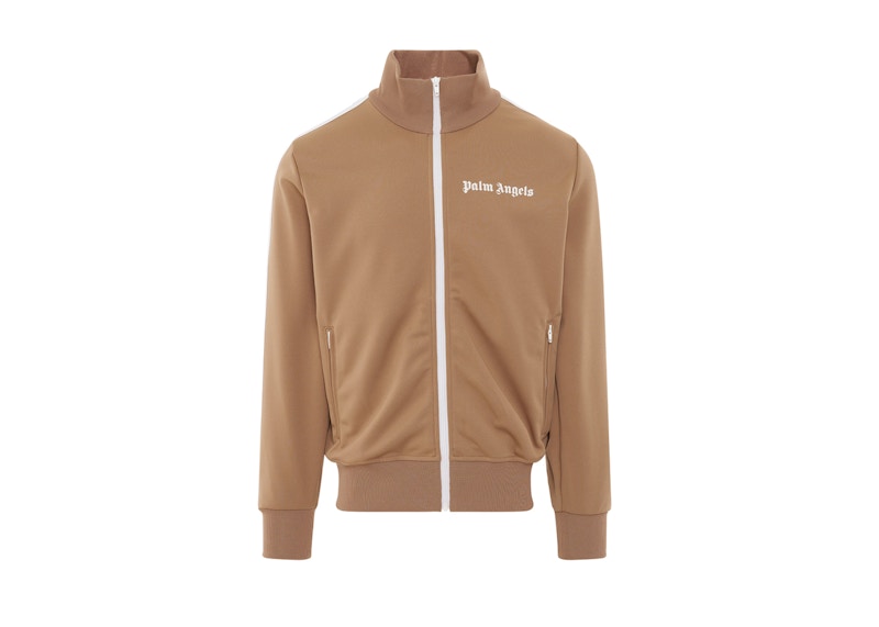 Palm angels track jacket beige new arrivals