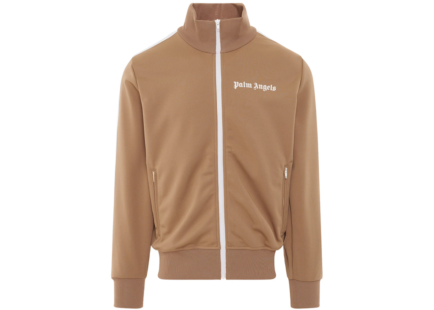 Palm Angels Classic Track Jacket Beige/White Men's SS23 US