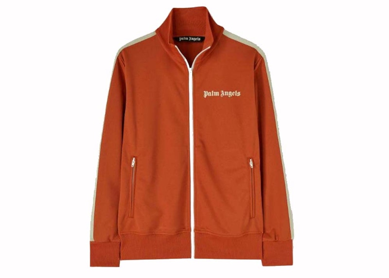Palm Angels Classic Track Jacket Brick Red Men's - US