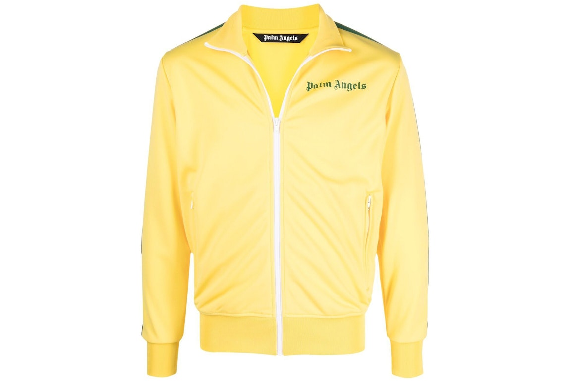 Pre-owned Palm Angels Classic Track Jacket Yellow