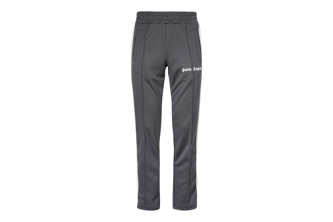 Pre-owned Palm Angels Classic Track Pants Dark Grey/off White