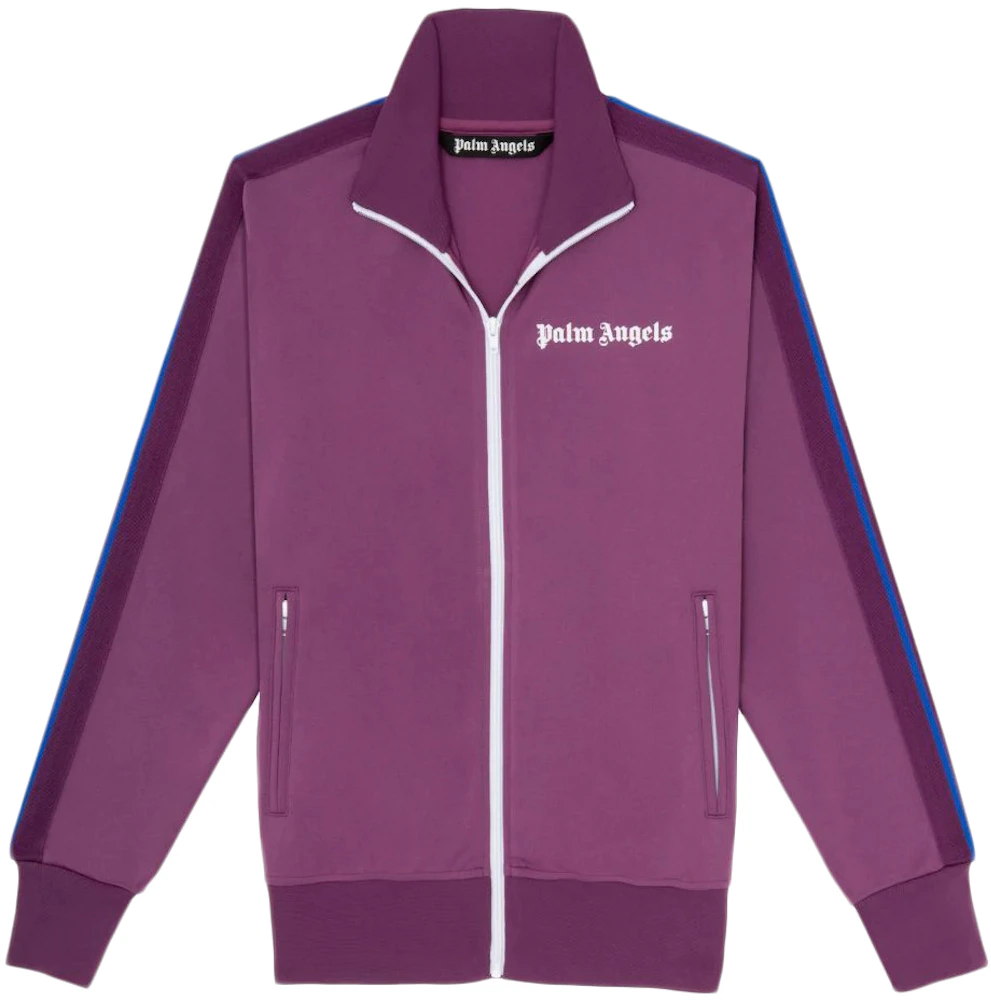Palm Angels College Track Jacket Grape/White Men's - SS21 - US