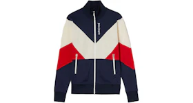 Palm Angels Colorblock Track Jacket Navy/White