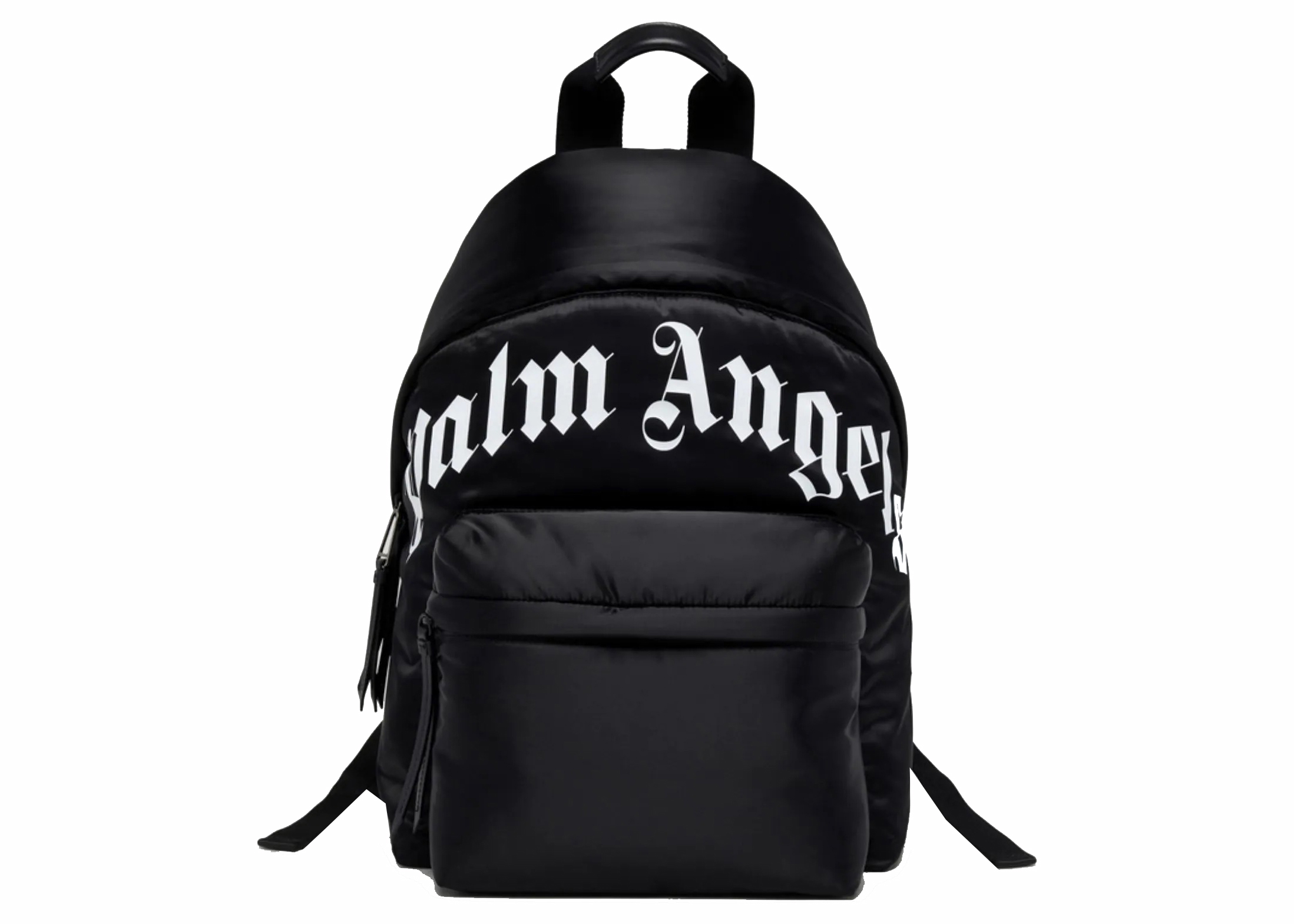 Palm Angels Curved Logo Backpack Black