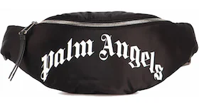 Palm Angels Curved Logo Belt Bag Black