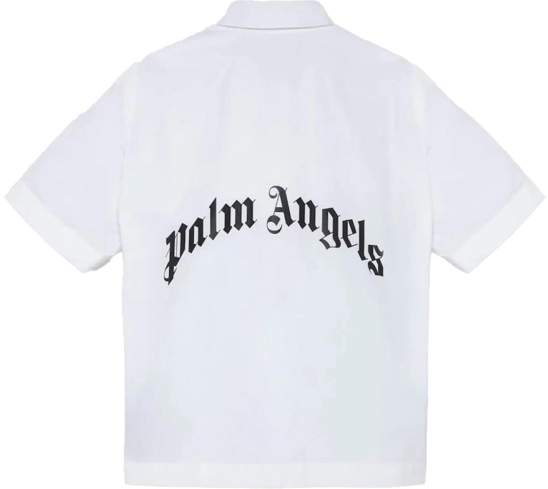 Palm Angels Logo-print T-shirt White Men's - SS21 - US
