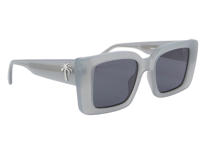 Pre-owned Palm Angels Dorris Sunglasses In Grey Dark Grey (peri057s24pla0010907)