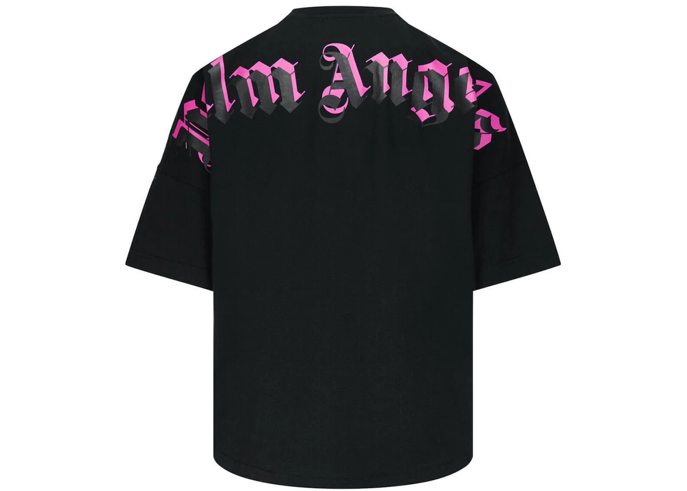 Palm Angels Doubled Logo Crewneck T-shirt Black SS21 Men's - US