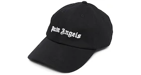 Palm Angels Embroidered Logo Cap Black