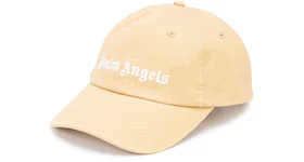 Palm Angels Embroidered Logo Cap Yellow