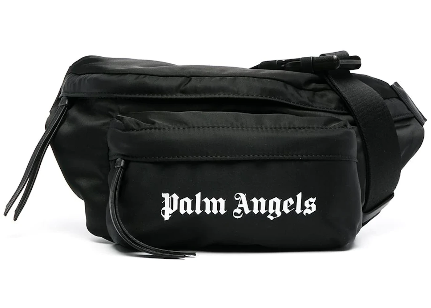 Palm Angels Essential Logo Belt Bag Black Men's - SS21 - US