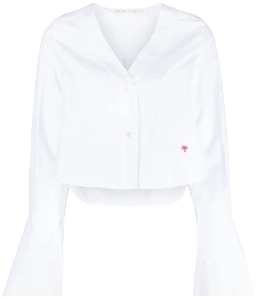 LOEWE Women's Cotton Cropped Top White - SS23 - US