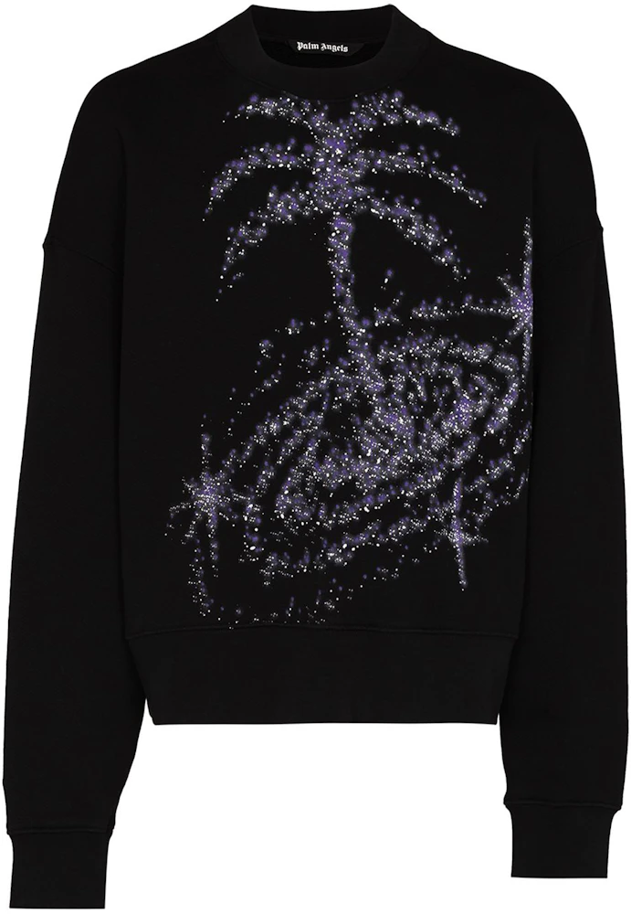 Quilted 3D Effect Chain Sweatshirt - Luxury Black