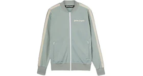 Palm Angels Grey Track Jacket Grey/Off White