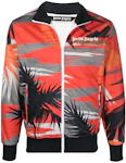 Palm Angels Hawaii Track Jacket Red/Multi/Off white