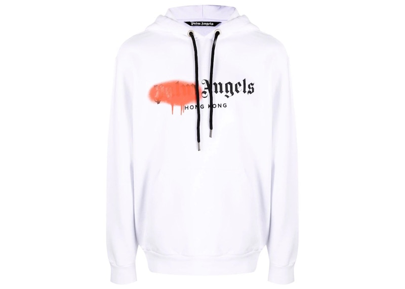 Palm angels discount hoodie red spray