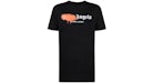 Palm Angels Hong Kong Sprayed Logo T-shirt Black