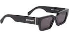 Palm Angels Hyde Sunglasses Black Dark Grey Hyde (PERI086F24PLA0011007)