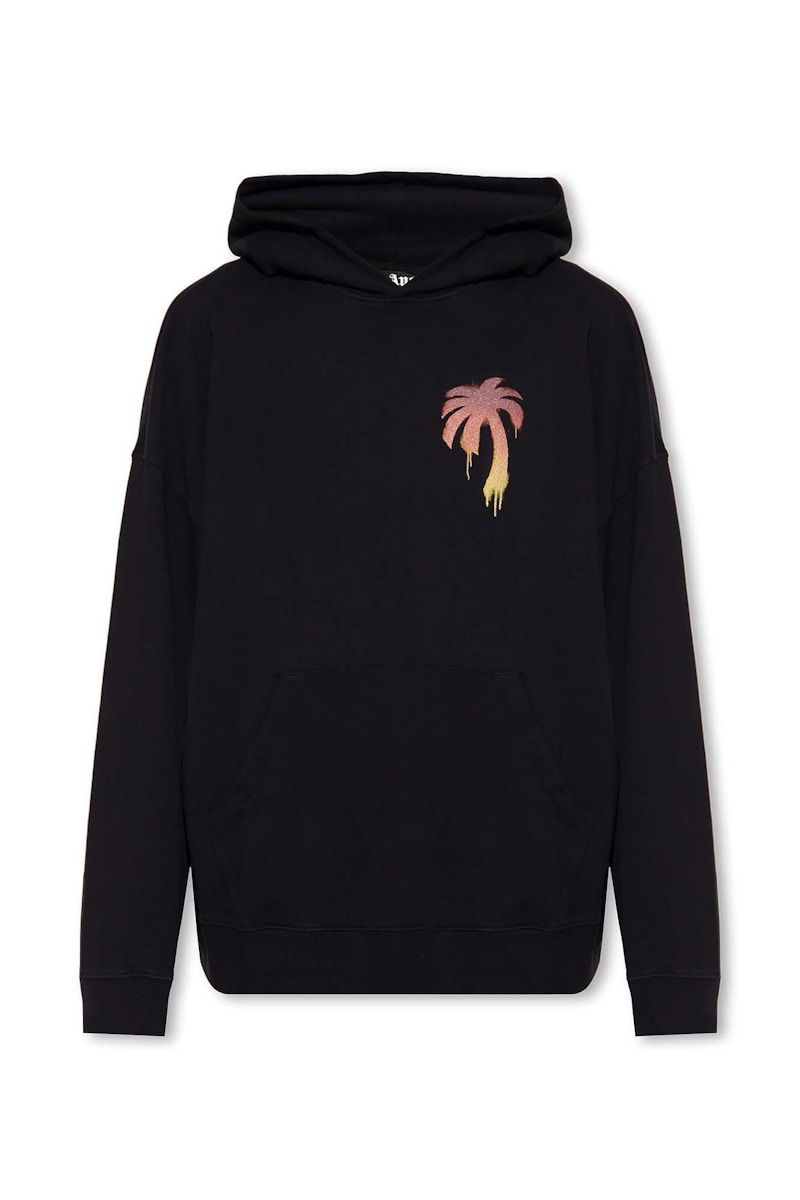 Anti Social Social Club I See Splash Hoodie Black/Pink Men's 